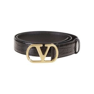 Valentino Garavani H. 30 Crocodile Leather Belt - NWT